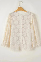 Blouses Jacquard Bloom Blouse