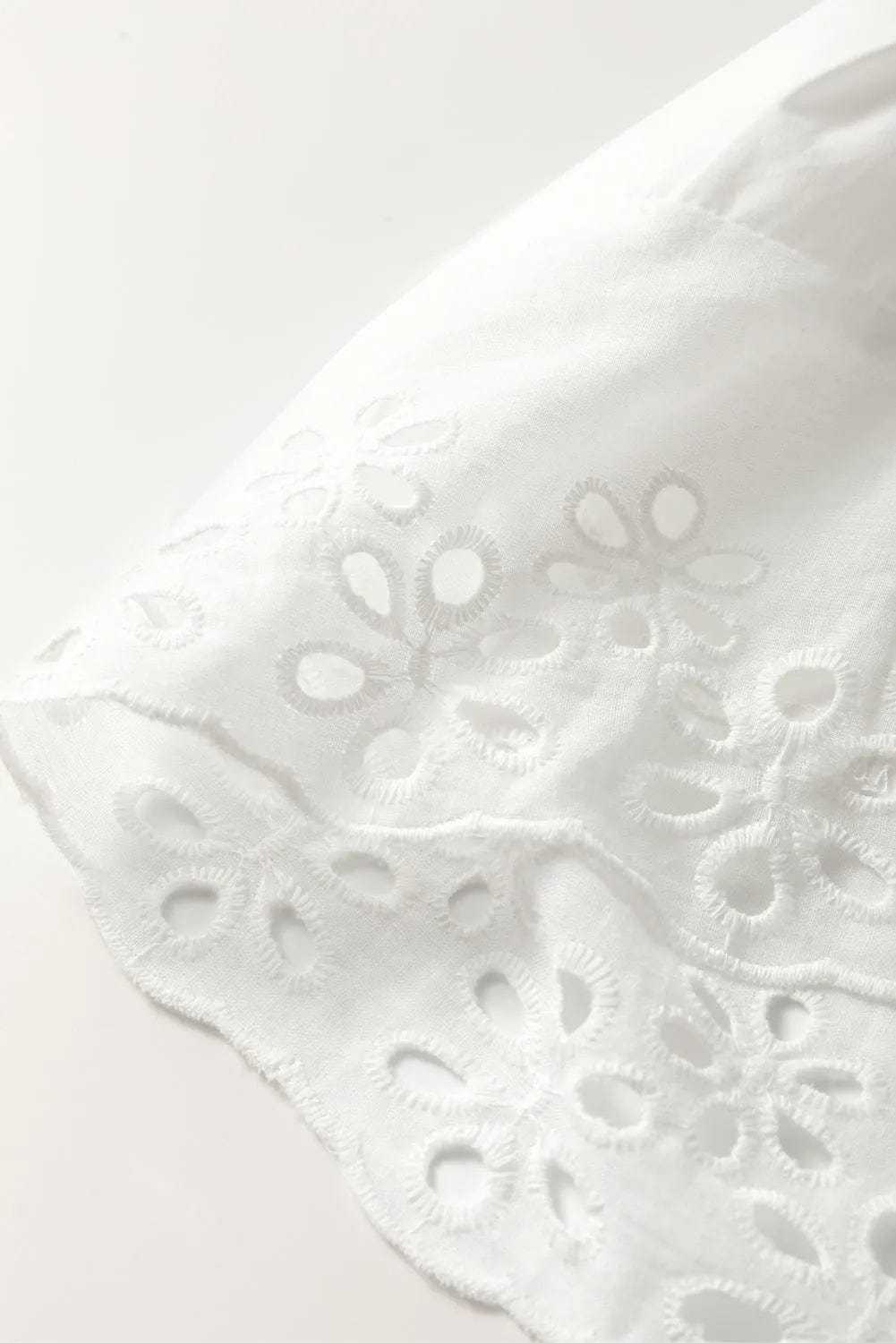 Blouses Lace Whisper Buttoned Blouse