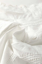 Blouses Lace Whisper Buttoned Blouse