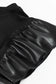 Blouses Leather Ruffle Sleeve Blouse