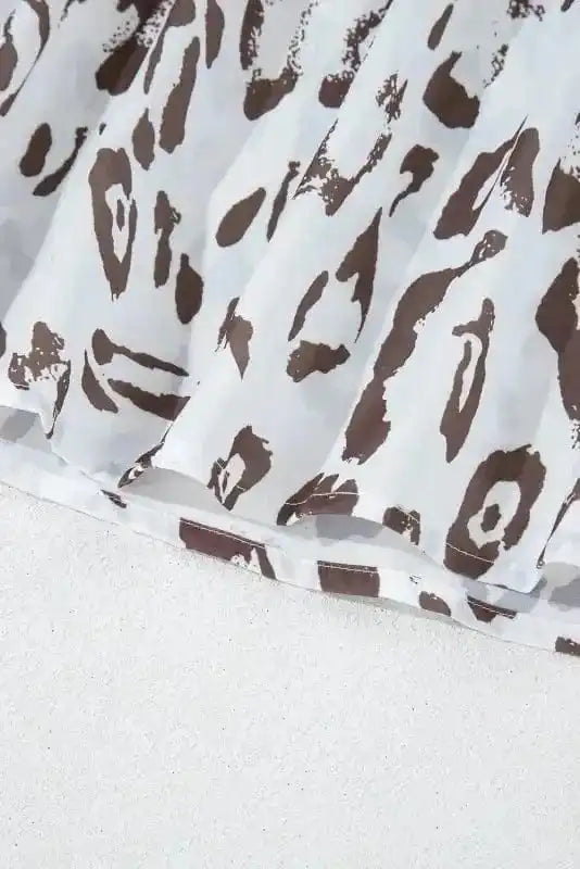 Blouses Leopard Luxe Accent Blouse