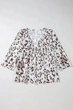 Blouses Leopard Luxe Accent Blouse