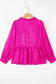 Blouses Metallic Frilled Babydoll Blouse