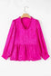 Blouses Metallic Frilled Babydoll Blouse