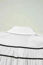 Blouses Monochrome Elegance Bowtie Blouse