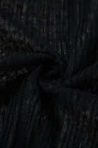 Blouses Noir Dot Lace Illusion Blouse