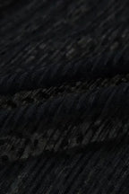 Blouses Noir Dot Lace Illusion Blouse