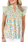Blouses Pistachio Pizzazz Peplum Blouse
