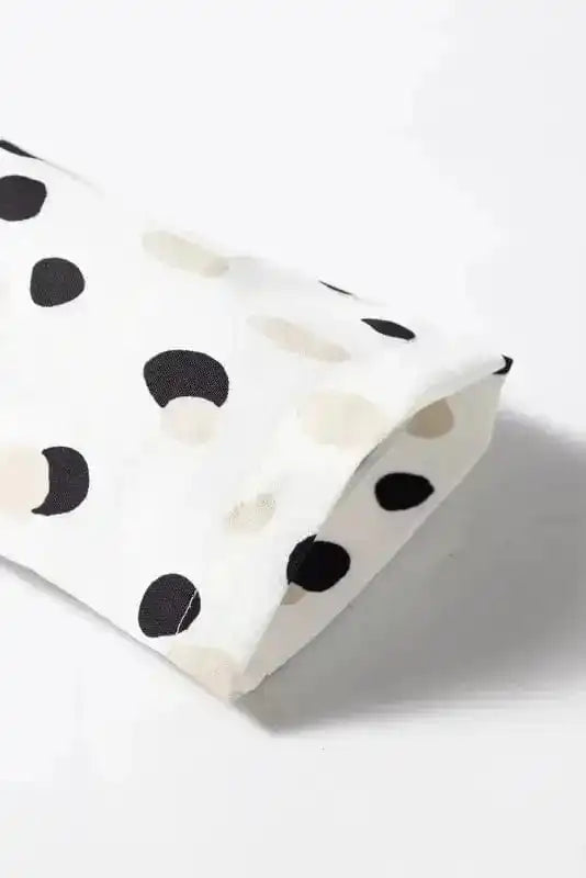 Blouses Polka Charm V-Neck Blouse