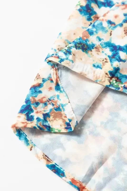 Blouses Puff Sleeve Petals Blouse