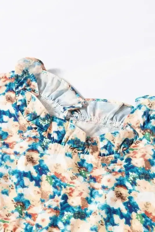 Blouses Puff Sleeve Petals Blouse