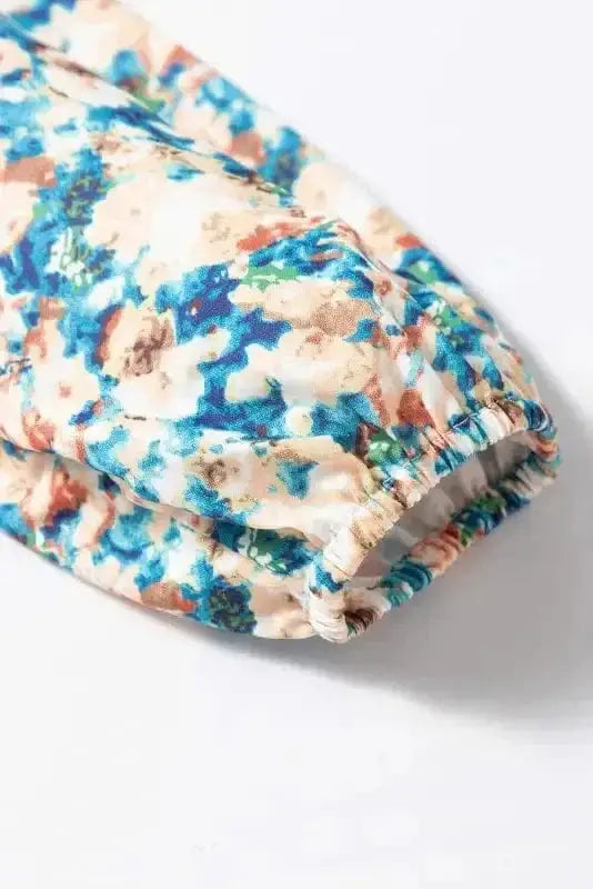 Blouses Puff Sleeve Petals Blouse