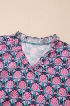 Blouses RuffleBloom Elegance Top