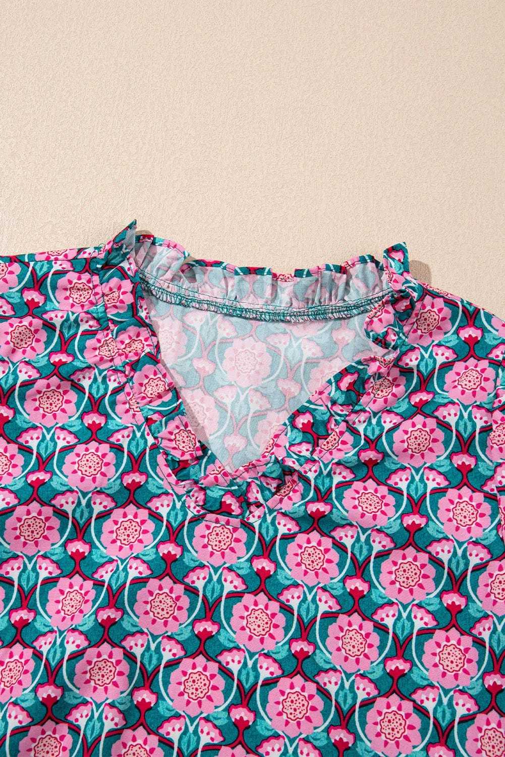 Blouses RuffleBloom Elegance Top