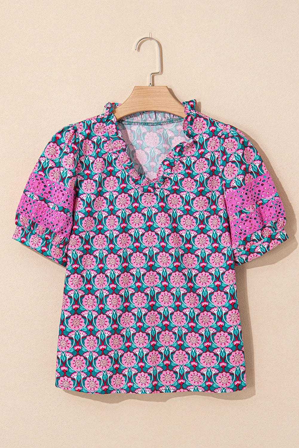 Blouses RuffleBloom Elegance Top