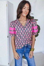 Blouses RuffleBloom Elegance Top