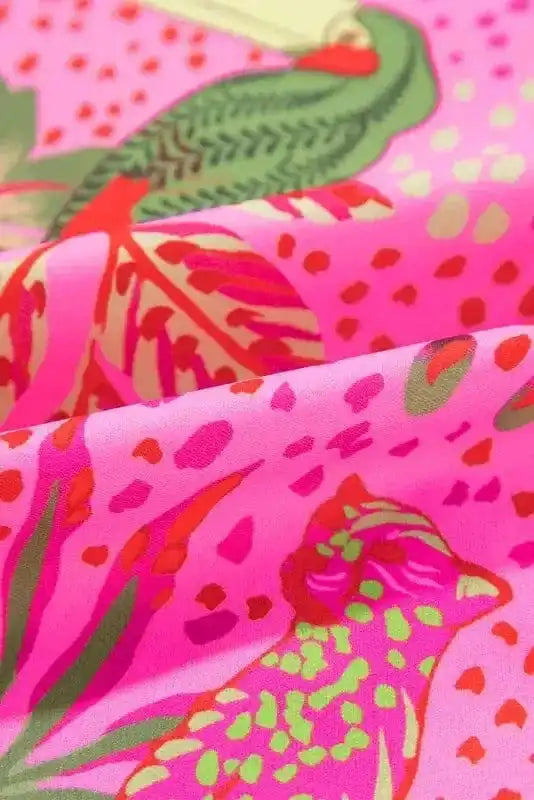 Blouses Safari Chic Floral Blouse