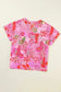 Blouses Safari Chic Floral Blouse