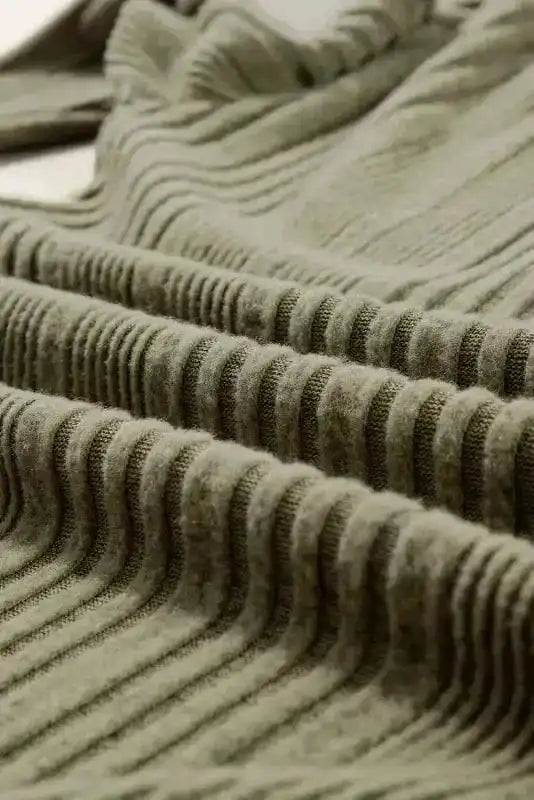 Blouses Sleek Silhouette Ribbed Blouse