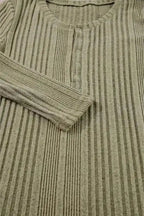 Blouses Sleek Silhouette Ribbed Blouse