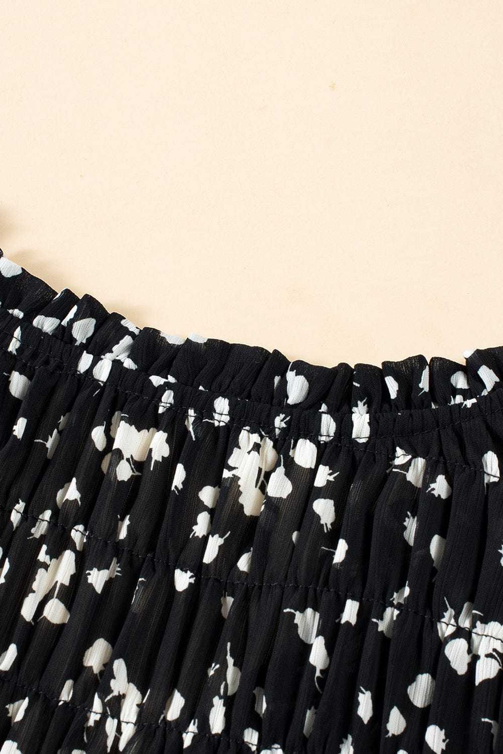 Blouses Split Neck Crinkled Blouse