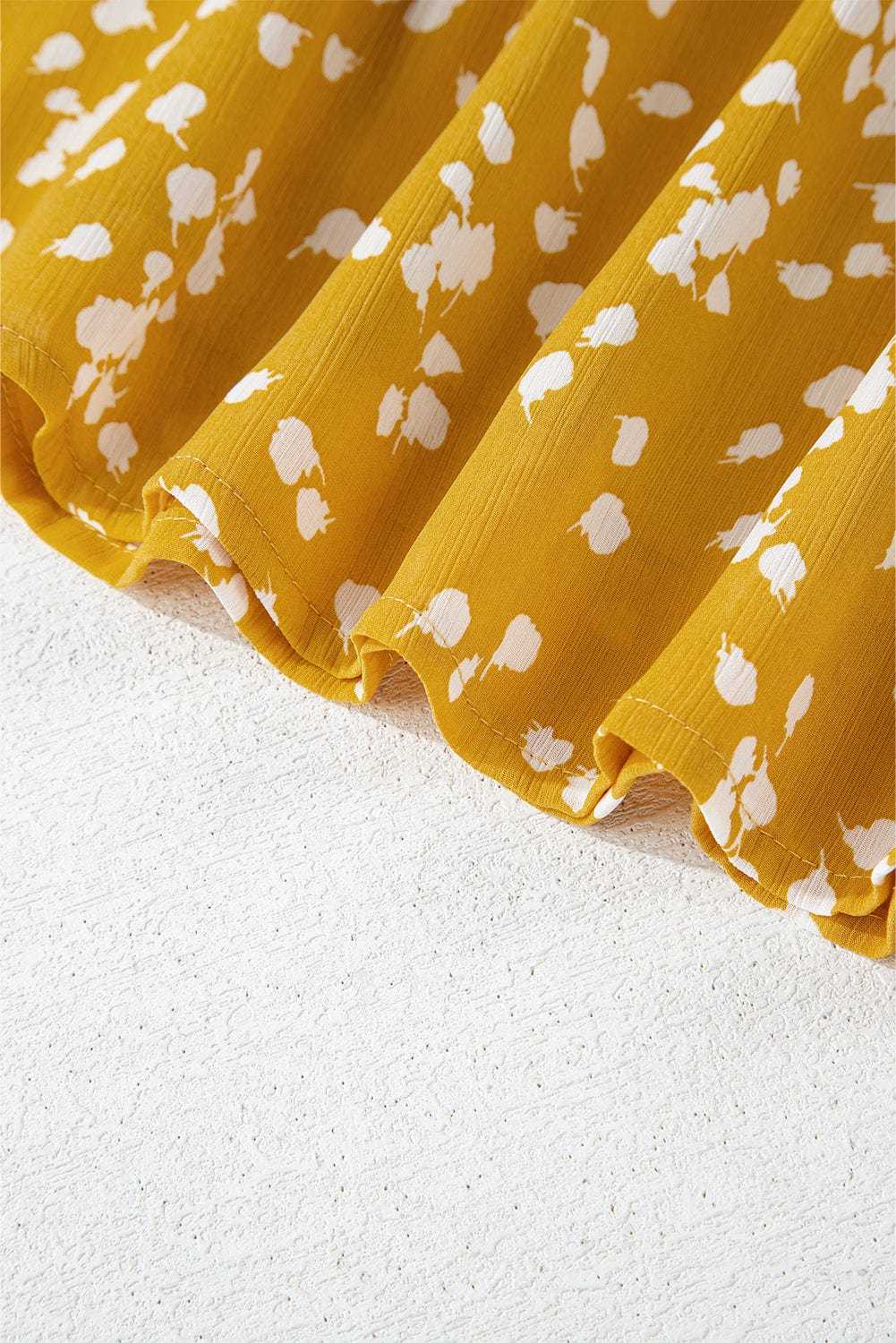 Blouses Split Neck Crinkled Blouse