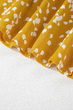 Blouses Split Neck Crinkled Blouse