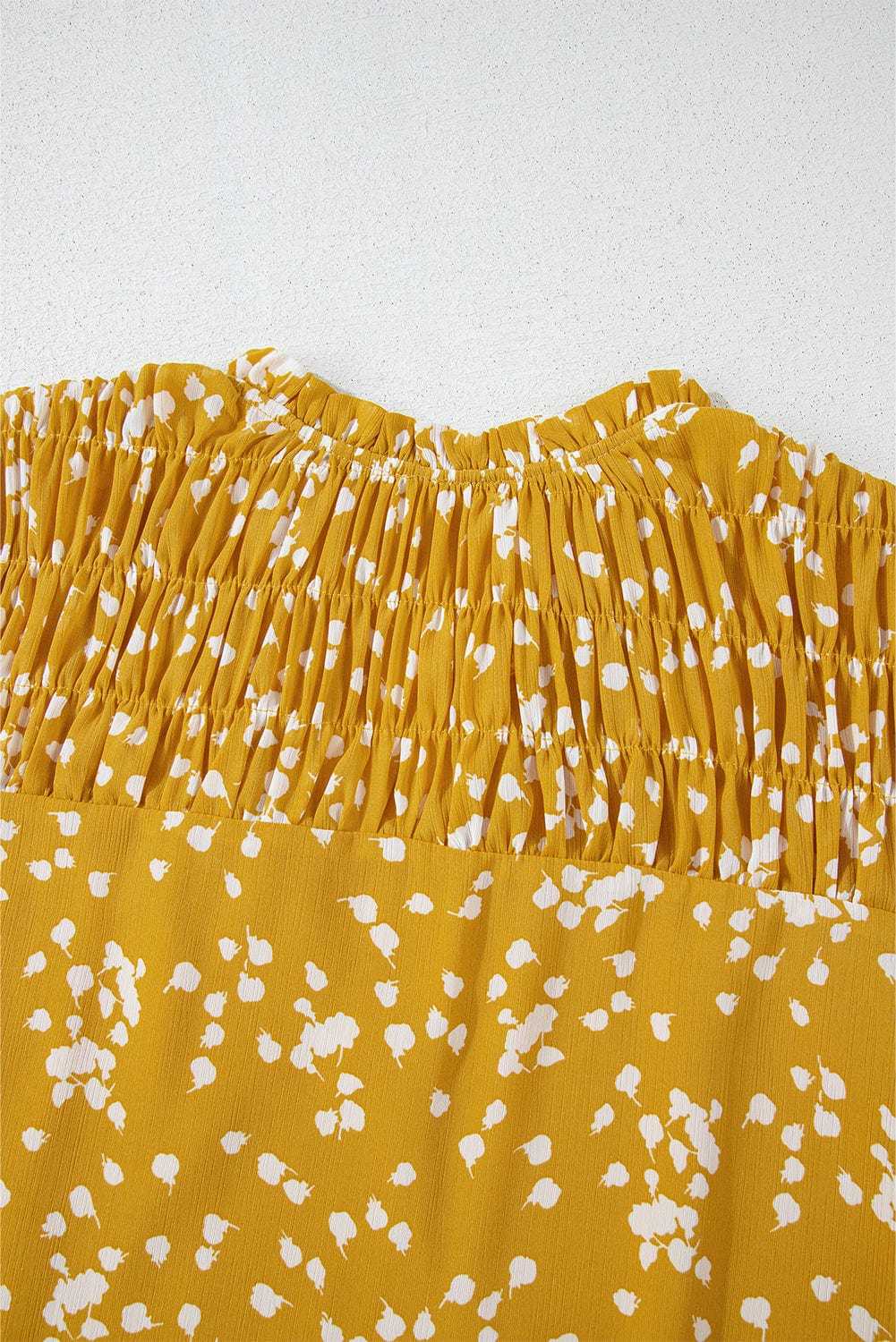 Blouses Split Neck Crinkled Blouse