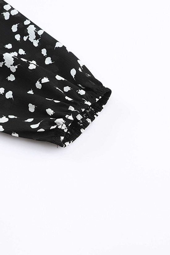 Blouses Split Neck Crinkled Blouse