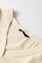 Blouses Stylish Notched V-Neck Blouse