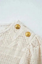 Blouses Symmetric Chic Lace Blouse