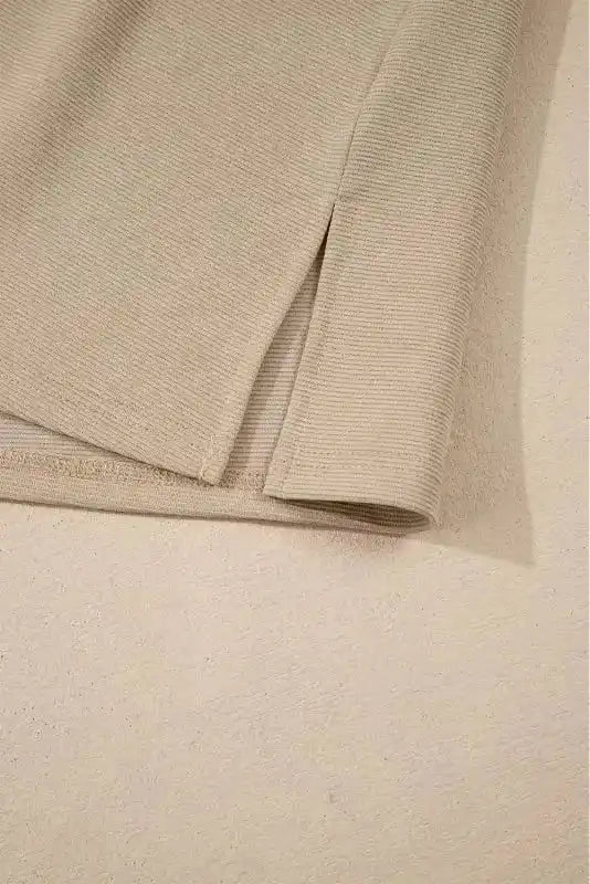 Blouses Urban Vibe Knit Top - Ruffled Textured