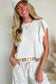 Blouses White Floral Crochet Blouse