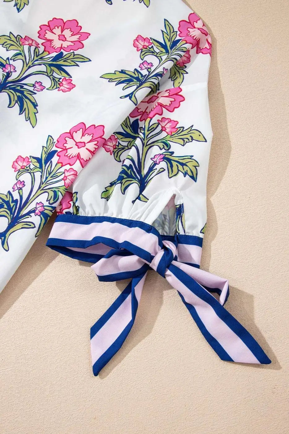 Blouses White Floral Summer Blouse