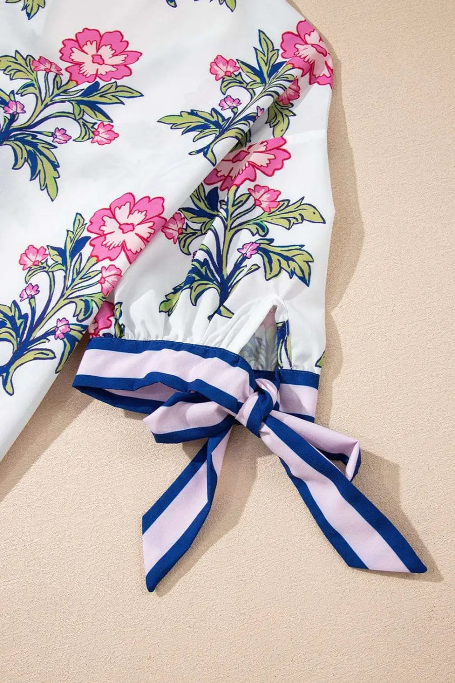 Blouses White Floral Summer Blouse