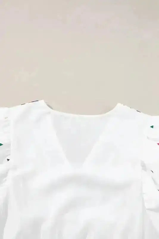 Blouses White Whisper Embroidered Shirt