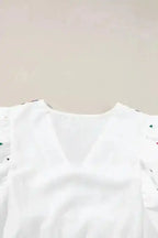 Blouses White Whisper Embroidered Shirt