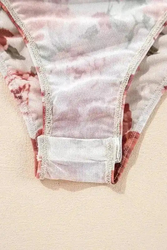 Bodysuits Floral Sheath Bodysuit - Long Sleeve