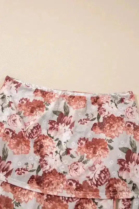 Bodysuits Floral Sheath Bodysuit - Long Sleeve