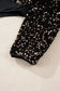 Bodysuits Glitter Gala Backless Bodysuit