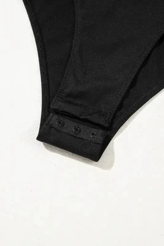 Bodysuits Mesh Sleeve Bodysuit