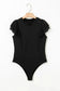 Bodysuits Mesh Sleeve Bodysuit