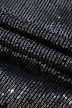 Bodysuits Sable Sequin Wrap Bodysuit