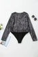 Bodysuits Sable Sequin Wrap Bodysuit