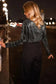 Bodysuits Sable Sequin Wrap Bodysuit