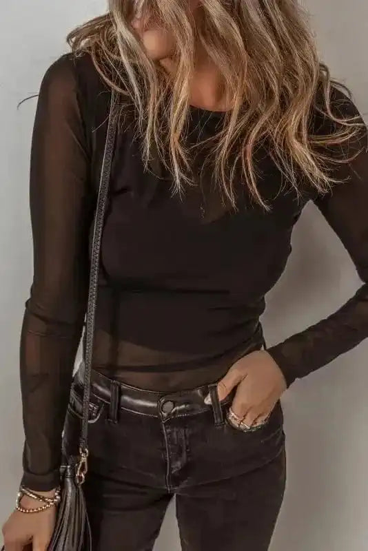 Bodysuits SecondSkin Mesh Bodysuit