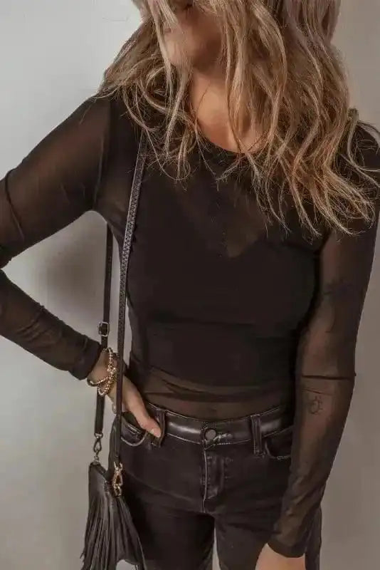 Bodysuits SecondSkin Mesh Bodysuit