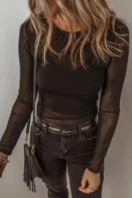 Bodysuits SecondSkin Mesh Bodysuit