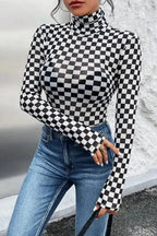 Bodysuits Squared Elegance Bodysuit