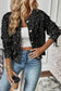 Cardigans Black / S / 43%Cotton+29%Acrylic+22%Polyester+6%Polyamide JewelBrite Knit Cardigan